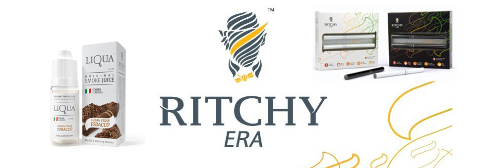 Elektronické cigarety ERA Ritchy, e-liquidy liqua